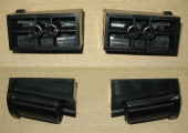 Дарина Крепление ручки духовки черное мод.GM341 пара левое ПГ 5002016, правое ПГ 5002016-01 (01041616)