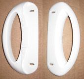 Electrolux ручка двери Electrolux, Zanussi, Aeg (белая) (Electrolux 2062728015 вз 2236250011 / 20627