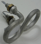 Самовар ТЭН РусТЭН гайка ЛЕЖ. 1,0 кВт (ТЭН 38-3-10/1,0х220 / штуцер БНТ-16.00.002)