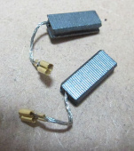 Щетка угольная 5х 8х19 BOSCH А96 (поводок, клемма-мама, боковые проточки) (542)