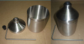 Емкость для молока кофеварка Эспрессо Krups XP508 (тип XP508030) ХР5080 (ATD) тип AATD (Чаша в сборе