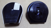 Разъем РШ-ВШ 40A 250V (3х конт.) (черный) (силовая розетка скрытой установки и вилка)