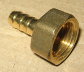 Штуцер шланга d 15 (М - внутреняя резьба)