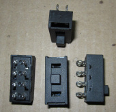 Движковый переключатель (Полозковый) 4-х контактный SK-10 8A/250V T85 Переключатель режимов UNIT UHD-349 18 (4104612)