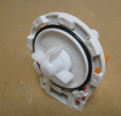 Насос для стиральной машины, зашелки 8 шт., MAINOX 30W без улитки клеммы раздельно сзади (10MA51 / 6