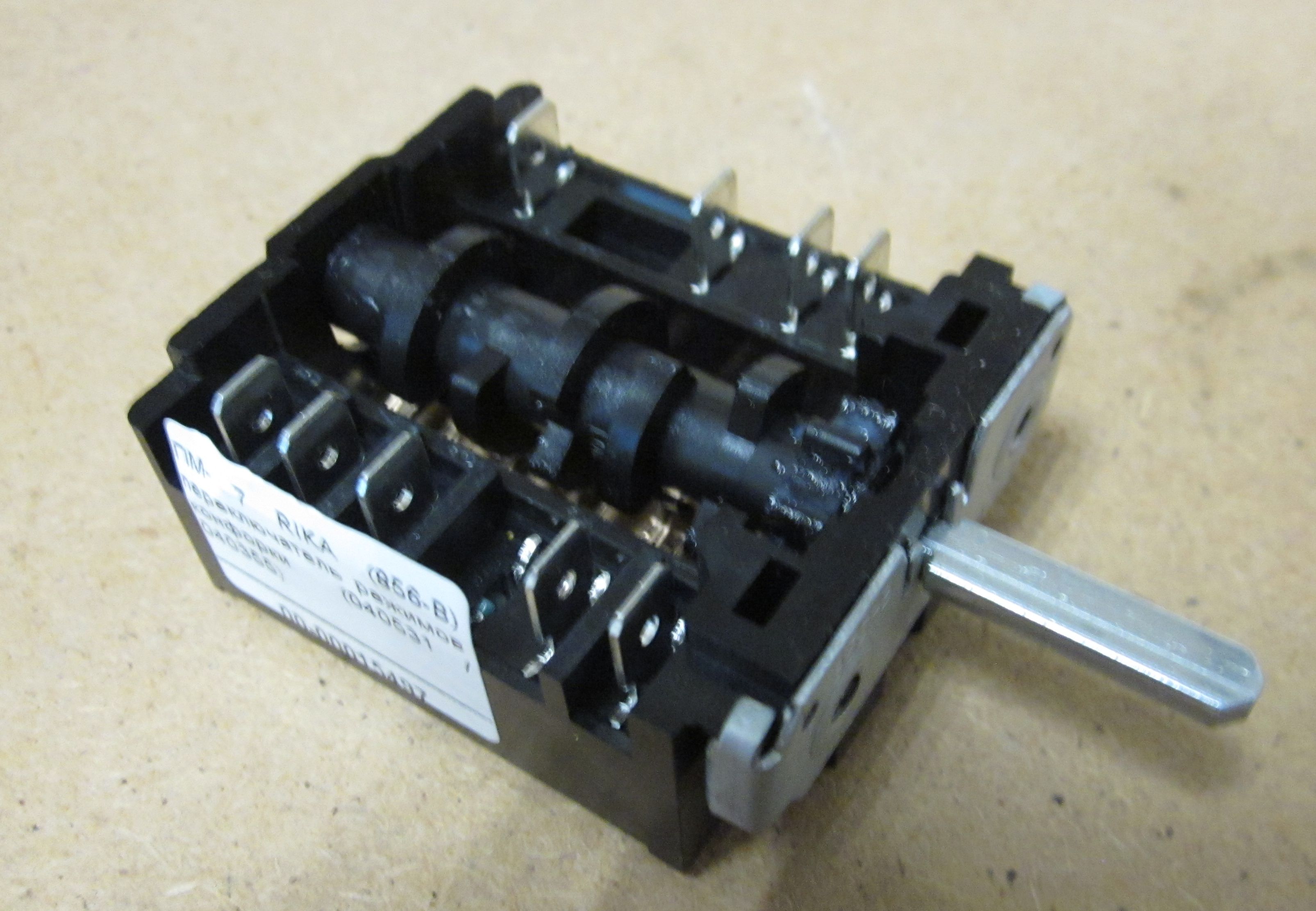 Переключатель  7 позиционный RIKA 856-B (040531 / 040355)