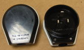 Разъем ВШ 32A 250V (3х конт.) (черный)