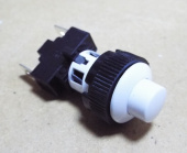 Кнопка подсветки ПКН-525.2-111 круглая (белая) духовки для плиты GEFEST (01043951)