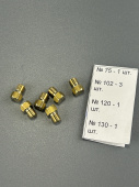 Комплект сопел (форсунок) М6x0,75 Gefest-5 (с 2008 г.в) под природный газ
