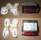 Терморегулятор холодильника электронный ADVANCE F-032 - (2 реле, 2 датчика) Микропроцессорный блок у