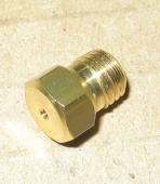 Форсунка (жиклер, сопло) d  91 М6 (резьба 0,75) (сжиженный газ, G30 p=30mbar) (горелка мини вок) 