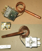 Терморегулятор капиллярный от 0 до 40*C, WY40-653-12I 16A/250V