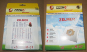 Пылесборники OZONE microne M-37 для пылесоса ZELMER синтетические (5 шт.)