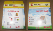Пылесборники OZONE microne M-01 вз. E51, XIO для пылесоса ELECTROLUX синтетические (5 шт.)