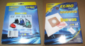 Пылесборники Euro clean E-16 для пылесоса DAEWOO cинтетический (4шт)