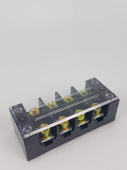 Клеммная колодка винтовая с крышкой TBC-6004 600В/60А (00000010898)