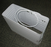 Испаритель НТО для холодильника Бирюса 6 / 10 (43x18,2x33,5) заводской