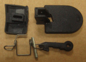 Ручка дверцы люка для стиральной машины INDESIT / HOTPOINT-ARISTON в комплекте (21AR006)
