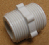 Бочонок 3/4" пластмассовый для стиральной машины (01022У)