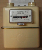 "Счетчик газа NPM G-4,0 (1-1/4"") ""Газдевайс"" (""правый"") (01050914)"