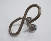 Самовар ТЭН РусТЭН гайка ЛЕЖ. 1,0 кВт (ТЭН 38-3-10/1,0х220 / 38-3-10/1 Хб 220 БНТ16.П ГВ - 25 - F21.