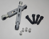 Амортизатор для стиральной машины 80N Electrolux Zanussi, AEG ANSA 2шт (с пальцами) КВАДРАТНЫЙ 4071