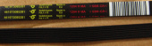 Ремень поликлиновый 1204 H8 (EL1204H8 / 8PHE1204) (hutchinson POLY-V BELT L461973085281 - черный) (1