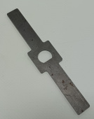 Нож зернодробилки КОЛОС (Старого образца) (посадочный d 16 мм.)