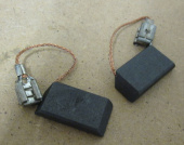 Щетки 5х12,5х25 угольные для электродвигателя стиральной машины (HOOVER) (5x12.5x25) комп 2шт (48128