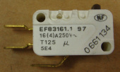 Микропереключатель EF83161.1 (3-х контактный) на кухонный комбайн АТ3 - АТ7 (MS-0661134) (Мулинекс)