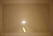 Стекло духовки внутреннее. Плиты Индезит, Аристон (451х277 мм) (MERLONI 111665)