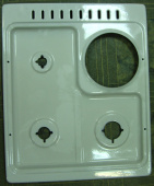 Лысьва Стол 3+1 конф. (ГАЗ) под электрод. ветовое исполнение белое RAL 9003 (498 х 598 х 29 мм) (мод ЭГ 1/3г01-2п; ЭГ 1/3г01-2с) (Лысьва № Дг400.1026)