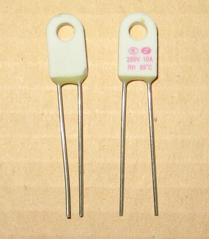 Термопредохранитель керамический TZ D-095 TERM 10A 95*С (подкова)