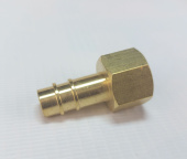 Штуцер Фитинг DN 08 BSP (Г) 1/4  (018.010.023)