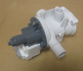 Насос для стиральной машины SAMSUNG, HANYU  40W с улиткой в сборе клеммы раздельно сзади (DC90-11110