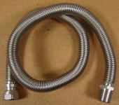 Газовая сильфоная подводка EMIFLEX 1/2", без оболочки, L=0.75-1.5м, г-ш 15056У