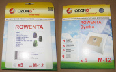 Пылесборники OZONE microne M-12 для пылесоса ROWENTA синтетические (5 шт.)