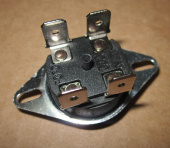 Термостат KSD302 75C* 20A/250V (с принудительным включением, с двойной защитой) 