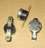 Термостат KSD301 t -  60*С, тип "W/O BHL", NC нормальнозамкнутый, W/O BHL без фланца, контакты гориз