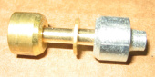 Локринг-соединитель (муфта) 3/2 NR Ms 00 (RIDUZIONE LOCKRING OTTONE 3/2MM) для холодильника (110183)