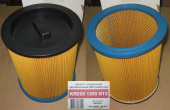 HEPA фильтр EUROCLEAN / KSPMY-1200 NTX целлюлозный для профессионального пылесоса KRESS 