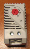 Терморегулятор биметаллический от 0 до 60*C, DMO 1140 с NC контактами (6(1)A 250VAC Погрешность: ±4°C, Гистерезис: 7°C)