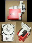 Насос для стиральной машины, 4 винта, BOSCH / SIEMENS 33W без улитки клеммы под фишку сзади (8201250