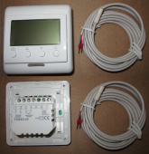 Термостат MENRED RTC 60.26 ( 5 - 50*С ) (220В 16А белый) (Непрограммируемый с выносным датчиком) (область применения - "теплый пол" и др)