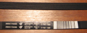 Ремень поликлиновый 1309 J5 (EL1309J5 / 5PJE1309) (hutchinson POLY-V BELT черный) (BEKO 2005170200 в