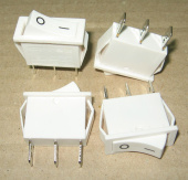 Рокерный переключатель KCD3-101 On-On 15A/250V T85 1E4