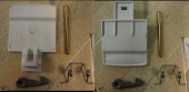 Ручка дверцы люка для стиральной машины INDESIT / HOTPOINT-ARISTON в комплекте (058929)