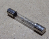 Предохранитель высоковольтный стеклянный для микроволновой печи 5кВт 0,85А / 6x40мм (E198)