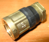 Вставка диэлектрическая 1/2 (Изолирующее соединение) "ИСВВ" ДУ-15 муфта (01050429)