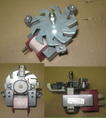 Двигатель на конвекцию (в духовку), (Двигатель-вентилятор) GEFEST - ДА102 (EMF-20.002 SS) (2120 Plaset 57039)